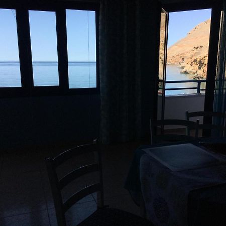 Great Sea-View Apartment. Khora Sfakion Bagian luar foto